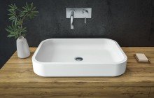 Small Rectangular Vessel Sink picture № 10