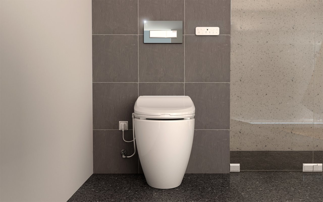 USPA 7035 Comfort Hygienic Electronic Bidet Seat with Remotely Controlled Wash Function (2) (web)