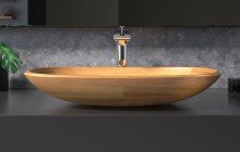 Aquatica Coletta A Oak Wooden Vessel Sink03